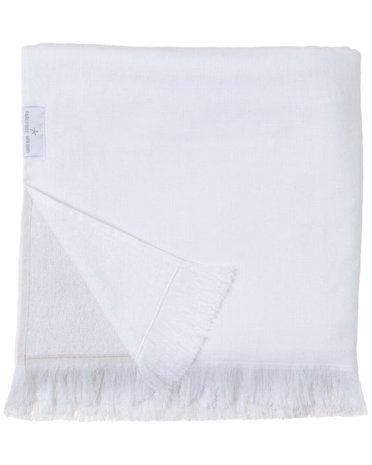 Barefoot Dreams Color Block Organic Cotton Oversized Towel