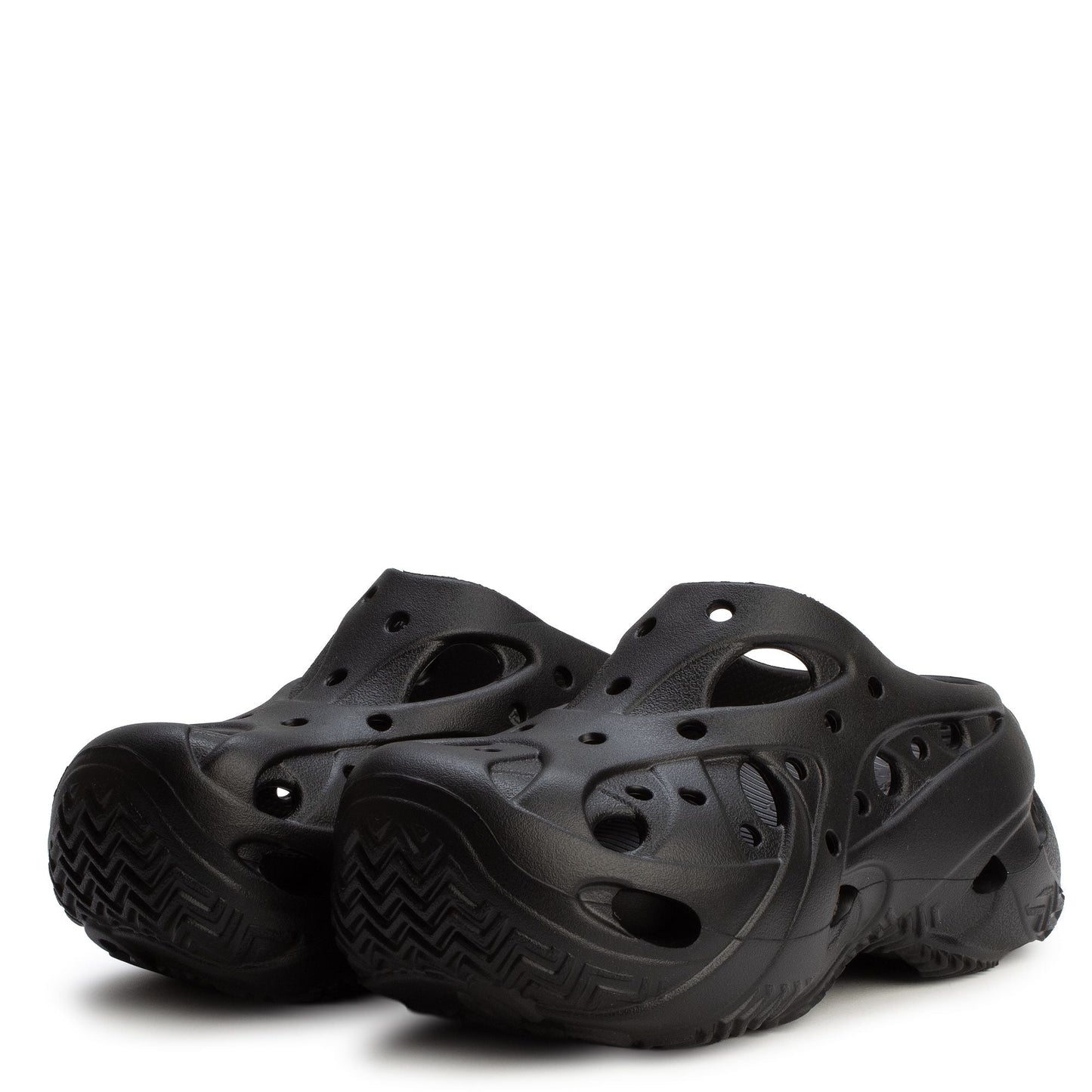 Women's Crocs Caged Clog - Black