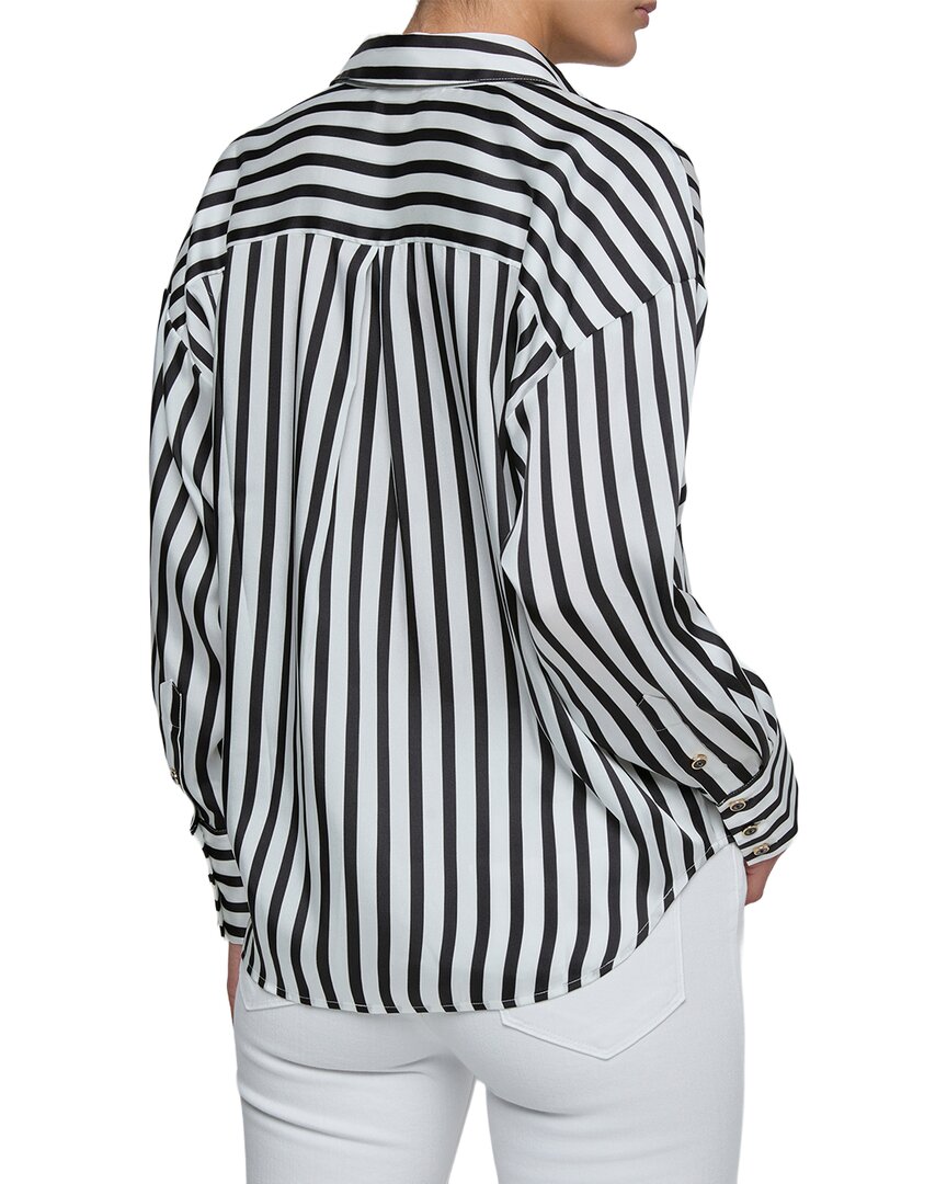 BIES-BLACK/IVORY EVEN STRIPE-