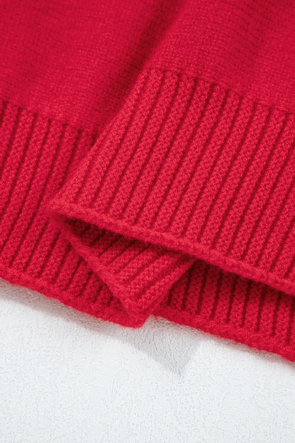 Threaded Pear Lana Holly Festive Holiday Sweater