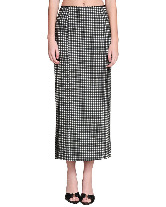 BLACK - CREAM GINGHAM-