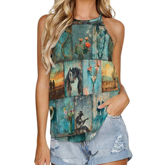 Baha Ranch Turquoise Dreams Tank Top