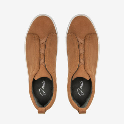 Tan Suede-