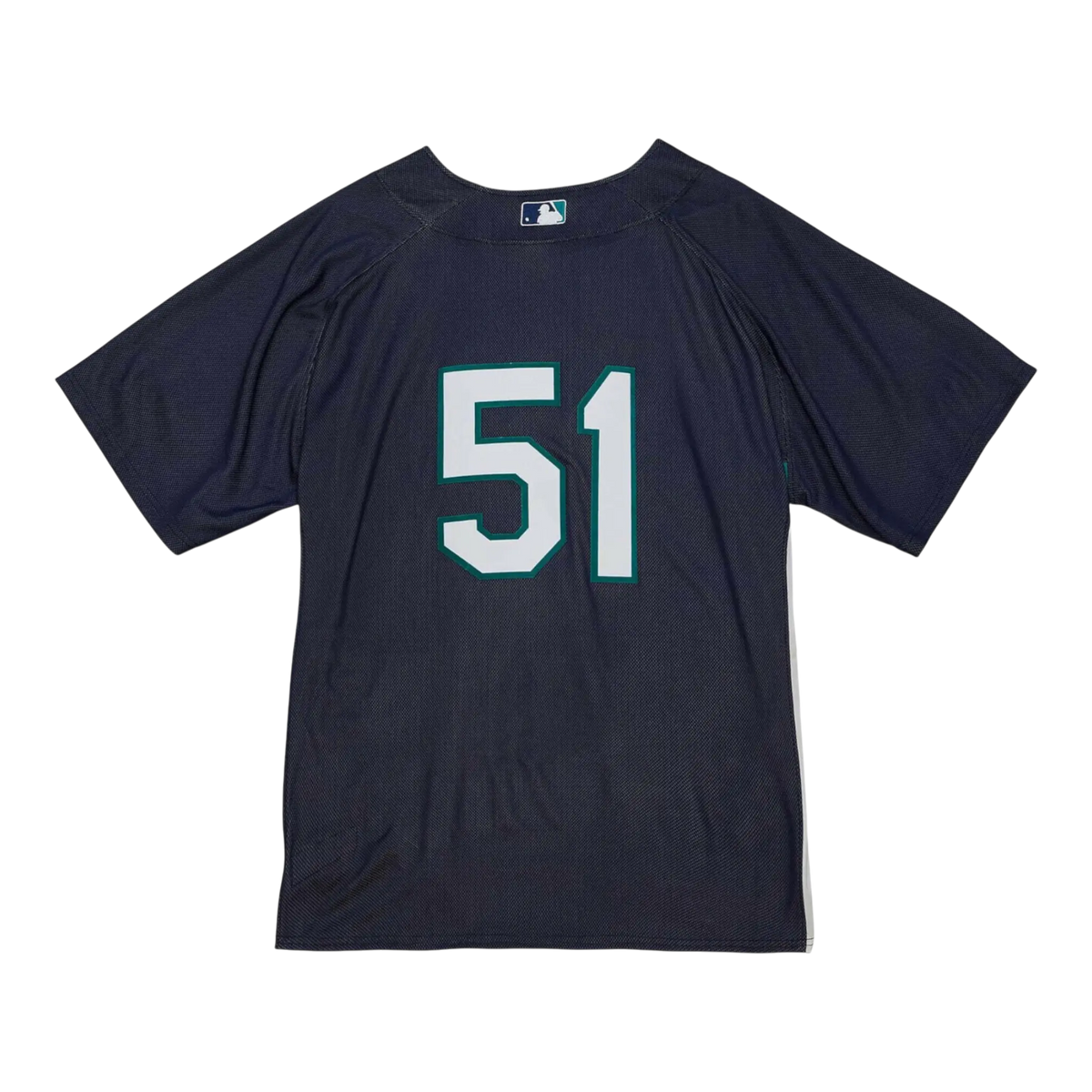 Mitchell & Ness Authentic Ken Griffey Jr Seattle Mariners 2010 Men Baseball Jersey Mariners Blue