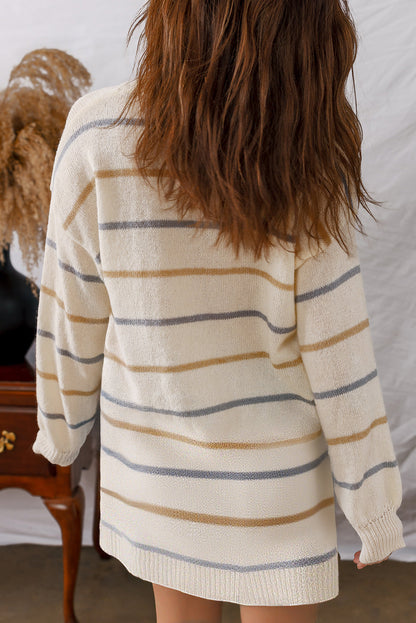 Threaded Pear Scarlett Drop Shoulder Shift Sweater