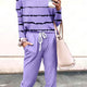 Purple stripes