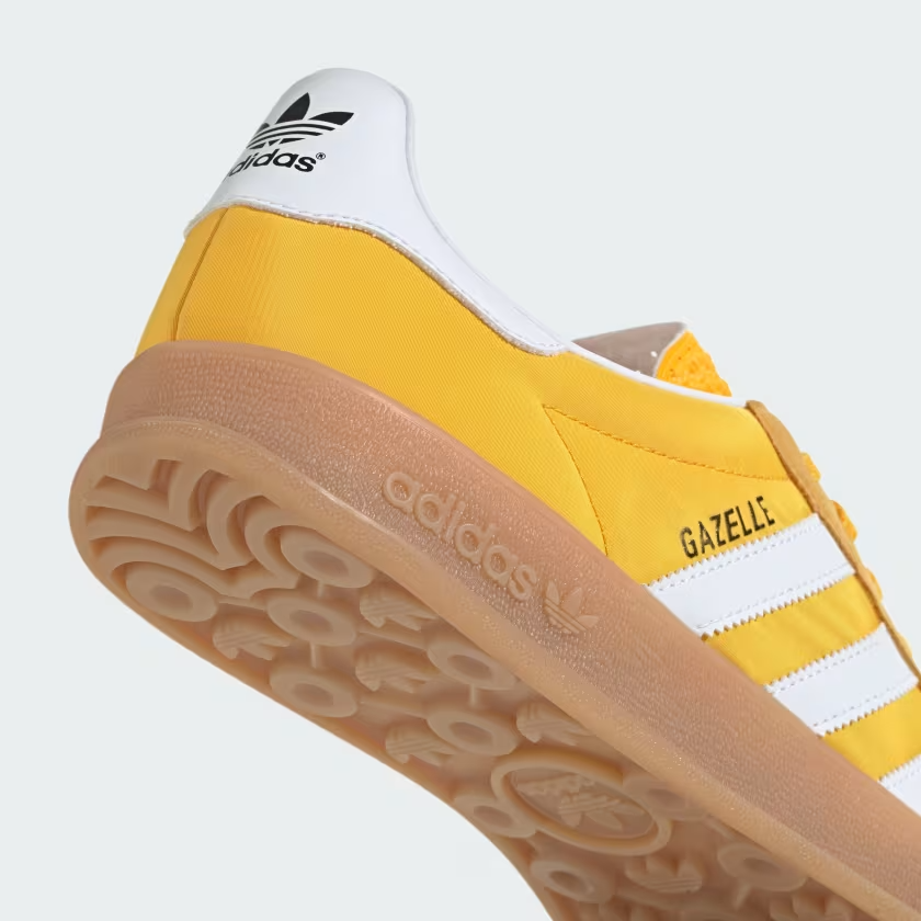 adidas Gazelle Indoor Men's Sneakers — Crew Yellow/White