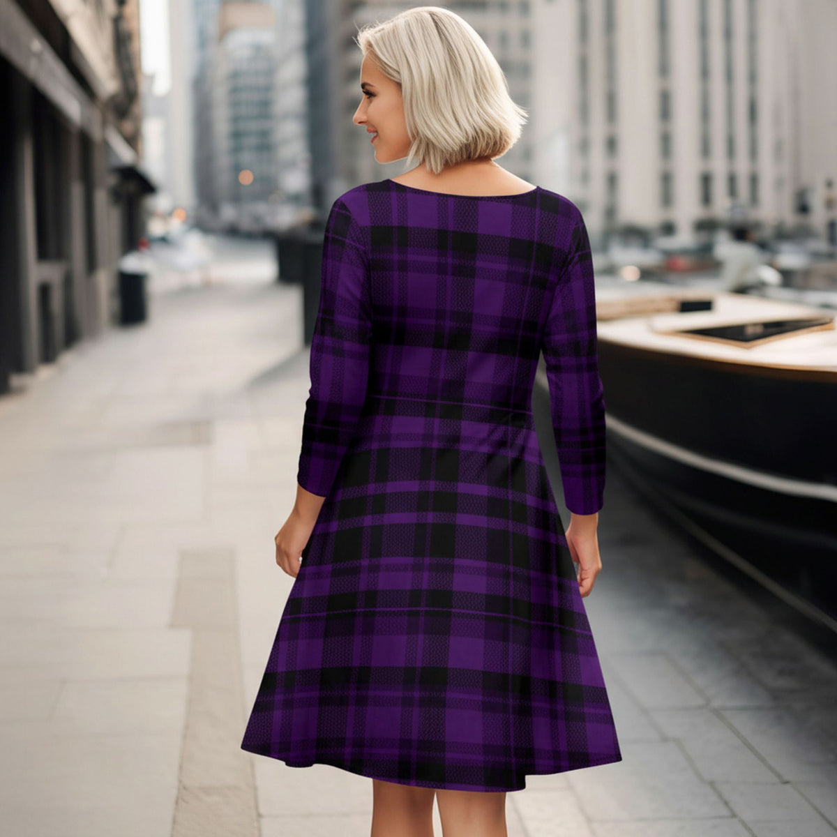 Puple and Black-