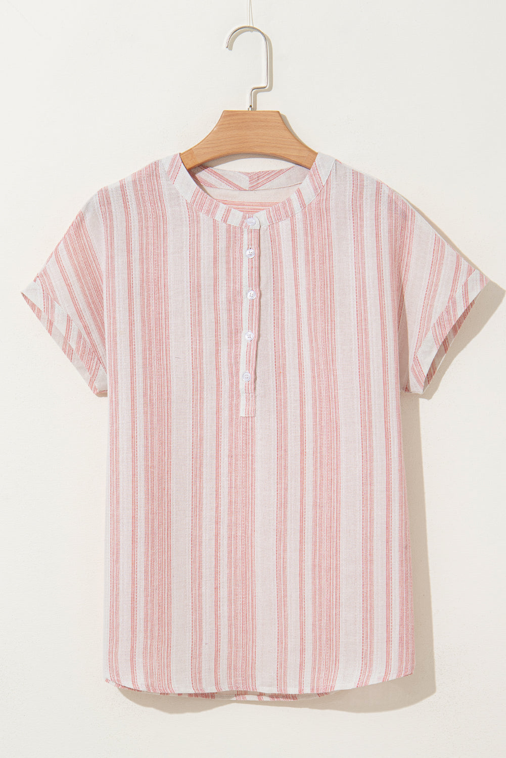 Threaded Pear Kelly Short Sleeve Casual Blouse