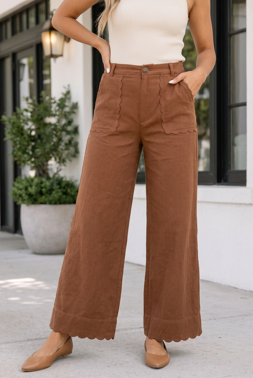Threaded Pear Lorena Edge Full Length Pant