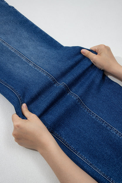 Threaded Pear Yusra Seam Detail Shift Jeans