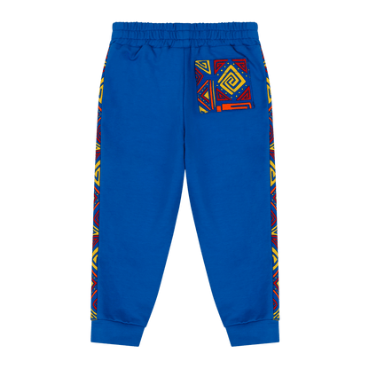 Blue Geometric-