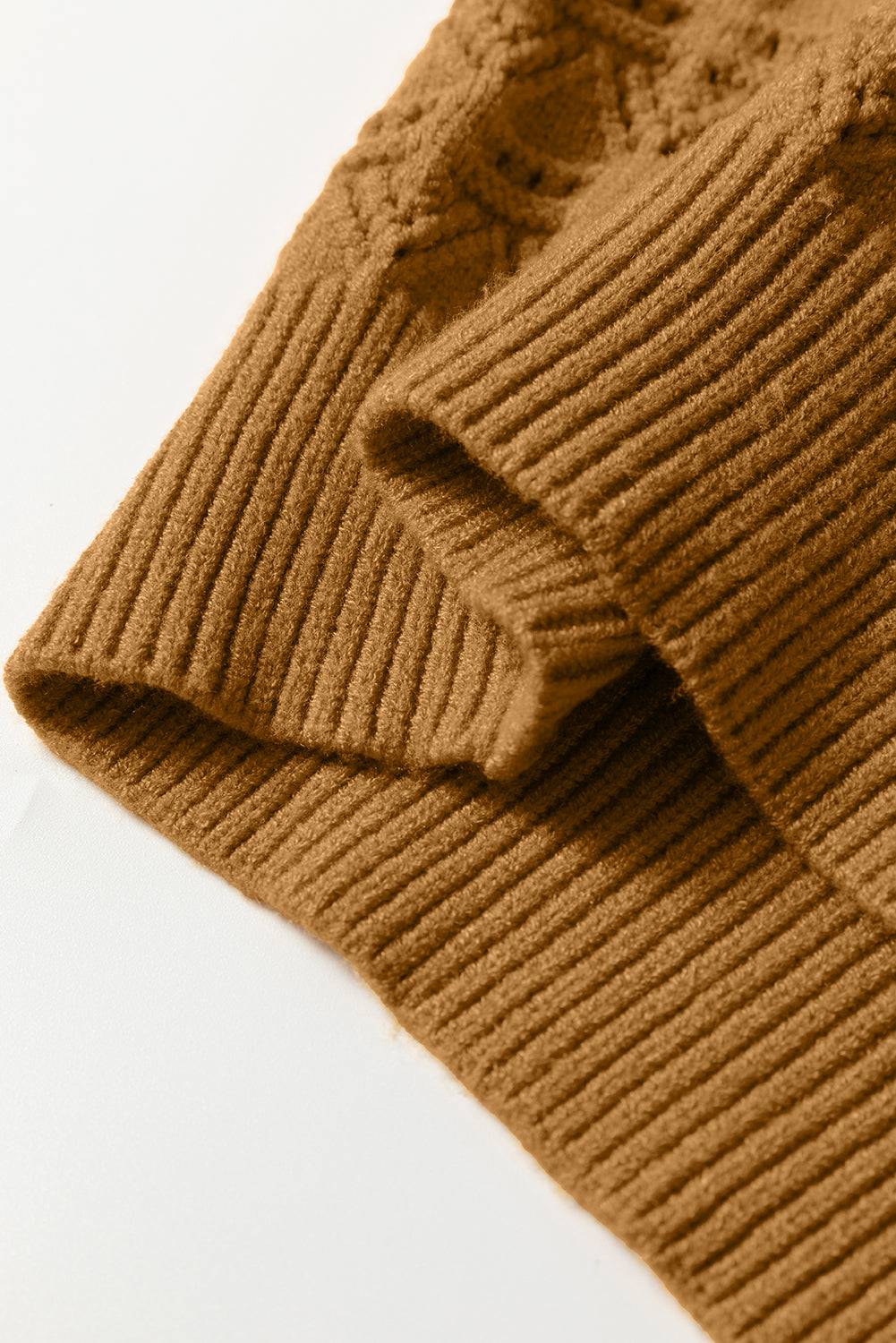 Threaded Pear Aria Edge Balloon Sleeve Sweater