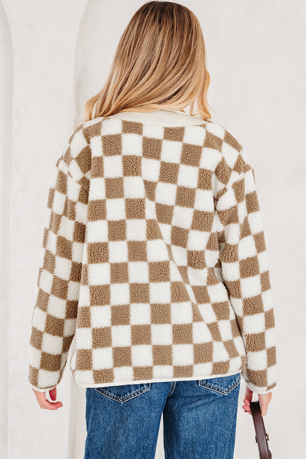Threaded Pear Emery Sherpa Front Chunky Jacket