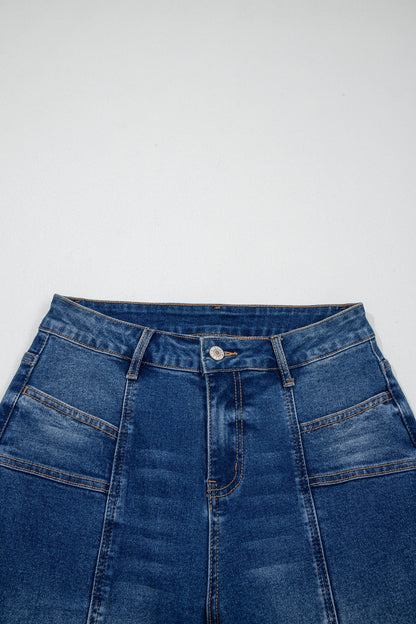 Threaded Pear Yusra Seam Detail Shift Jeans