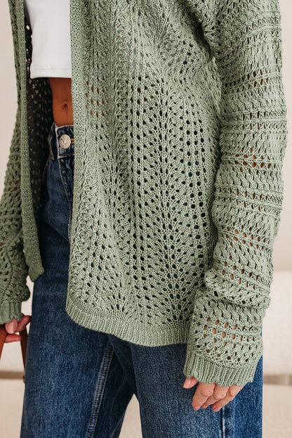 Threaded Pear Jordyn Knit Batwing Sleeve Cardigan