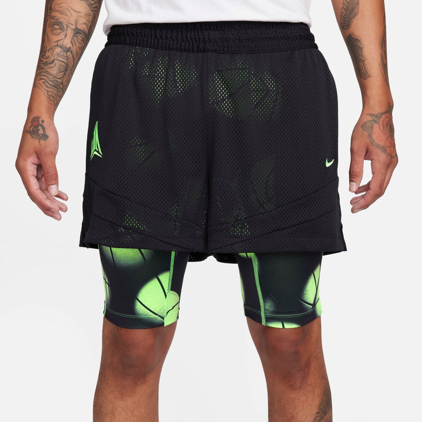 Nike Men's Signature Ja Morant Dri-Fit 2-In-1 4" Basketball Shorts