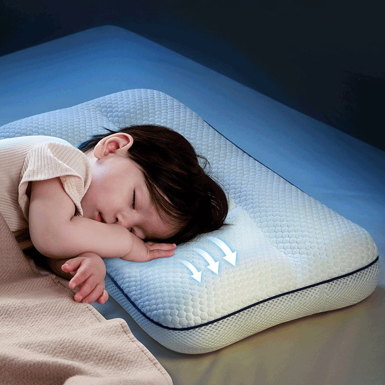 Children’s Partition Neck Pillow – Soft Travel Support for 1–6 Years Old