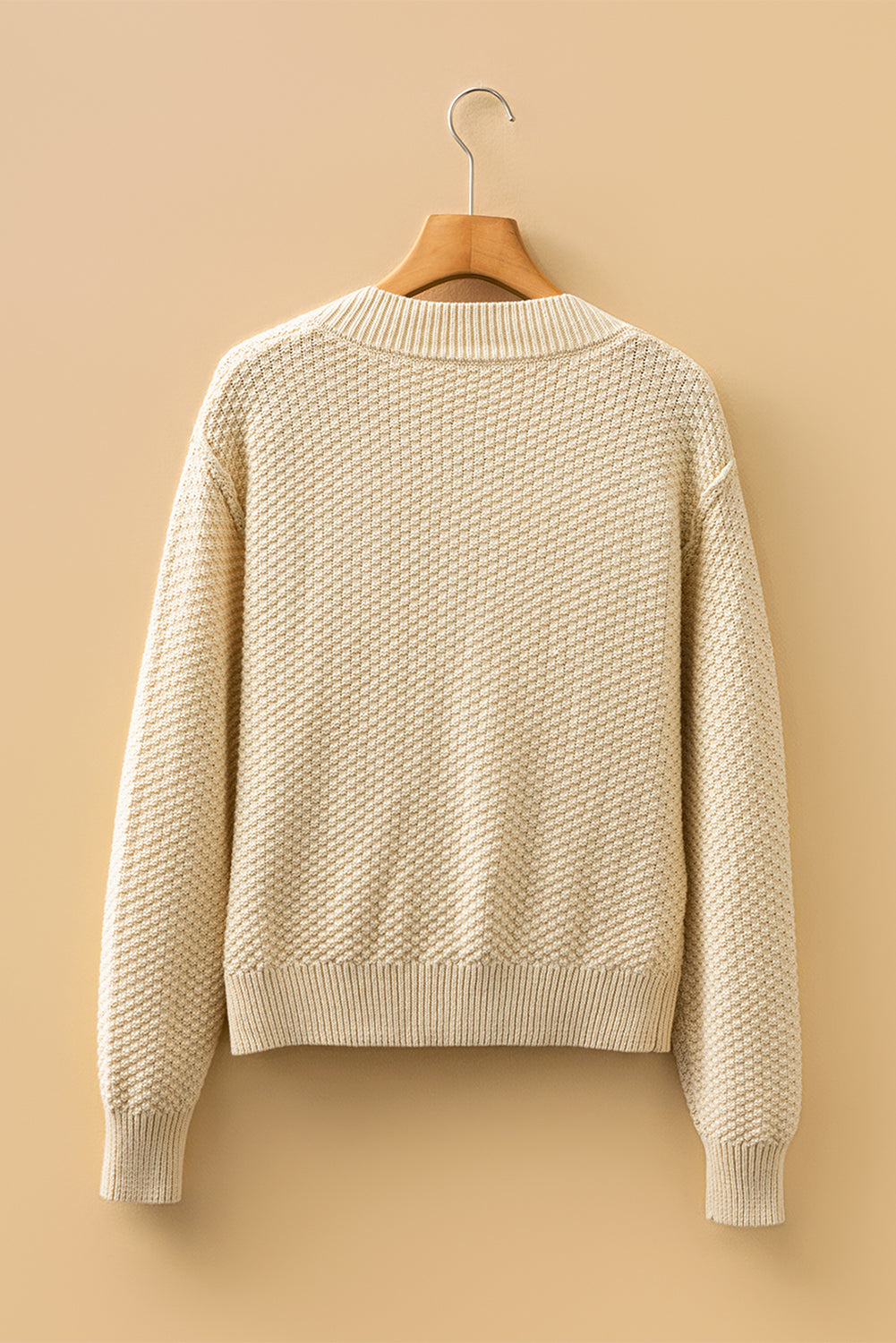 Threaded Pear Sofia Front Cropped Cardigan Sweater