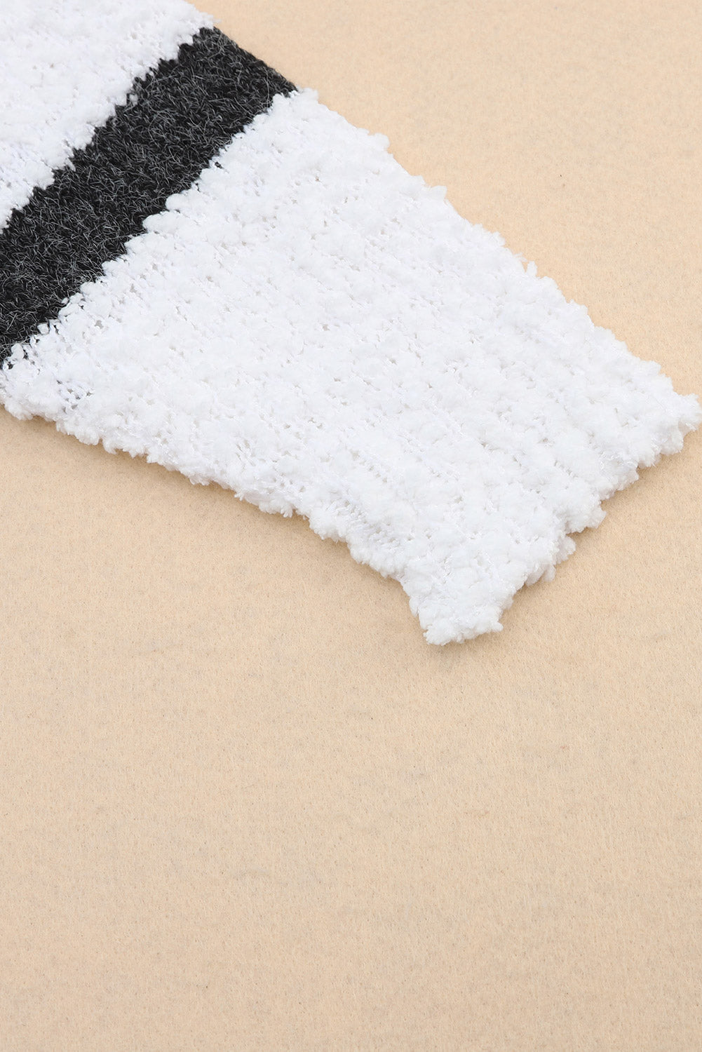 Cora Striped Popcorn Knit Sweater - Threaded Pear