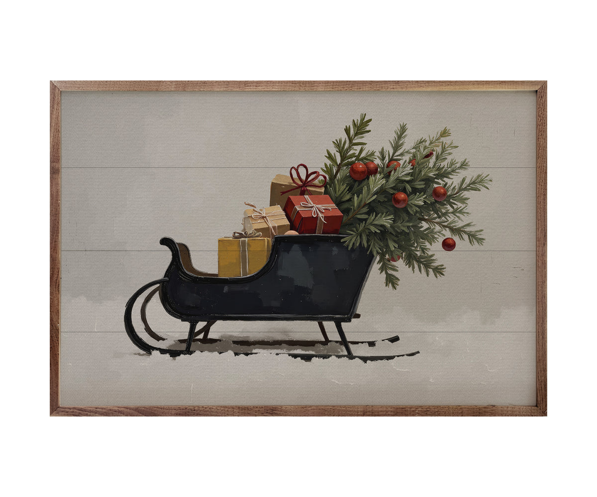 Kendrick Home Black Sleigh