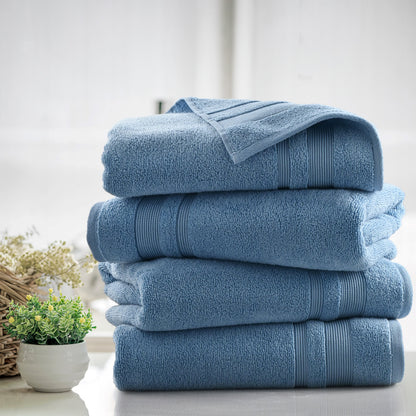 Kathy Ireland 2 Piece Zero Twist Cotton Plush Bath Sheet Set by Bed Bath Fashions