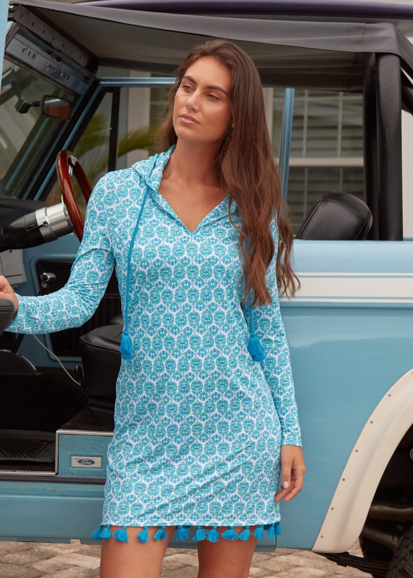 Rosebay Hooded Cover Up