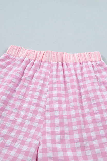 Threaded Pear Arleth Detail Lace Tie Shorts