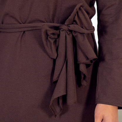 Organic Cowl Neck Dress