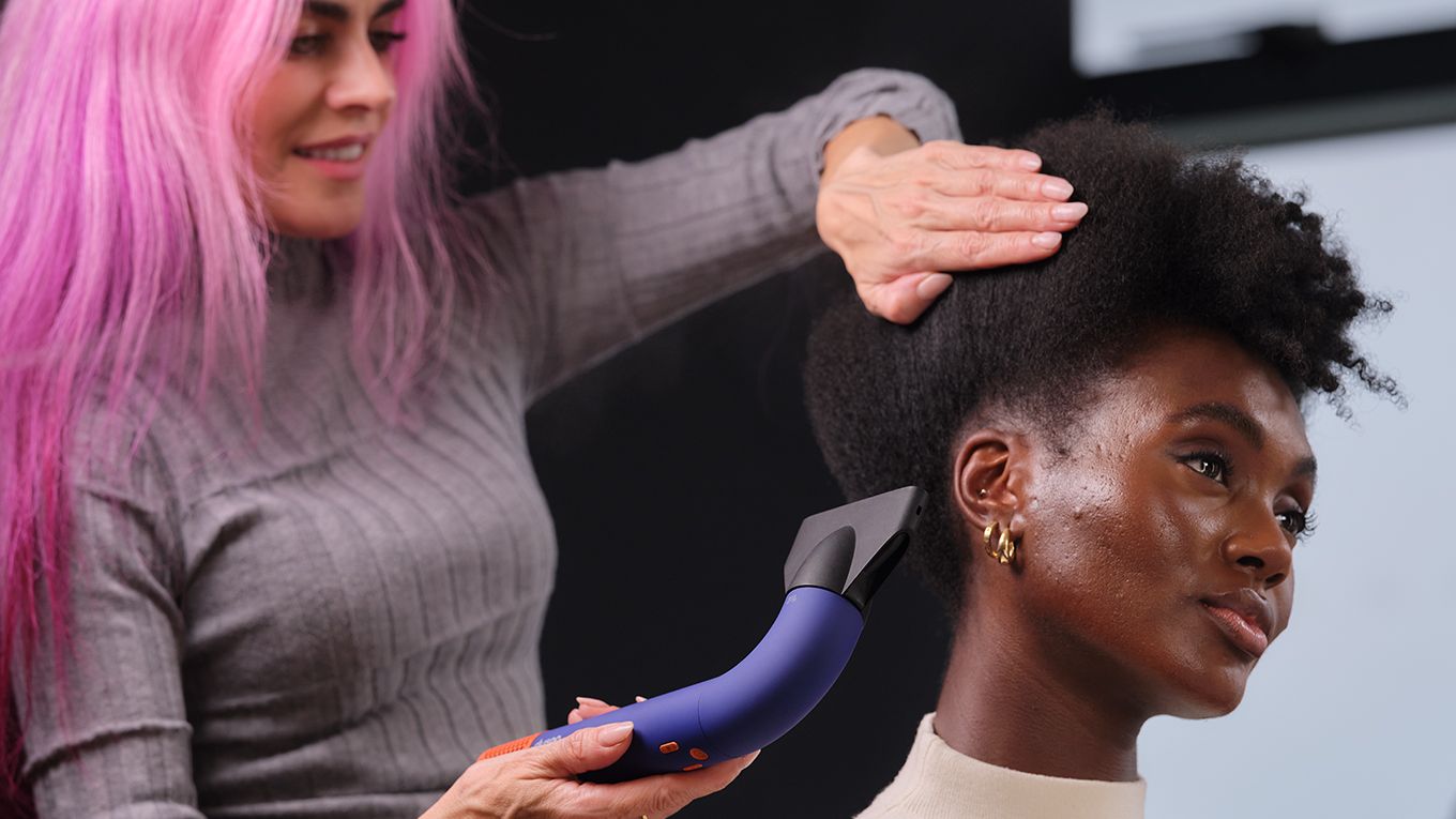 Dyson Supersonic R Professional Hair Dryer in Vinca Blue/Topaz