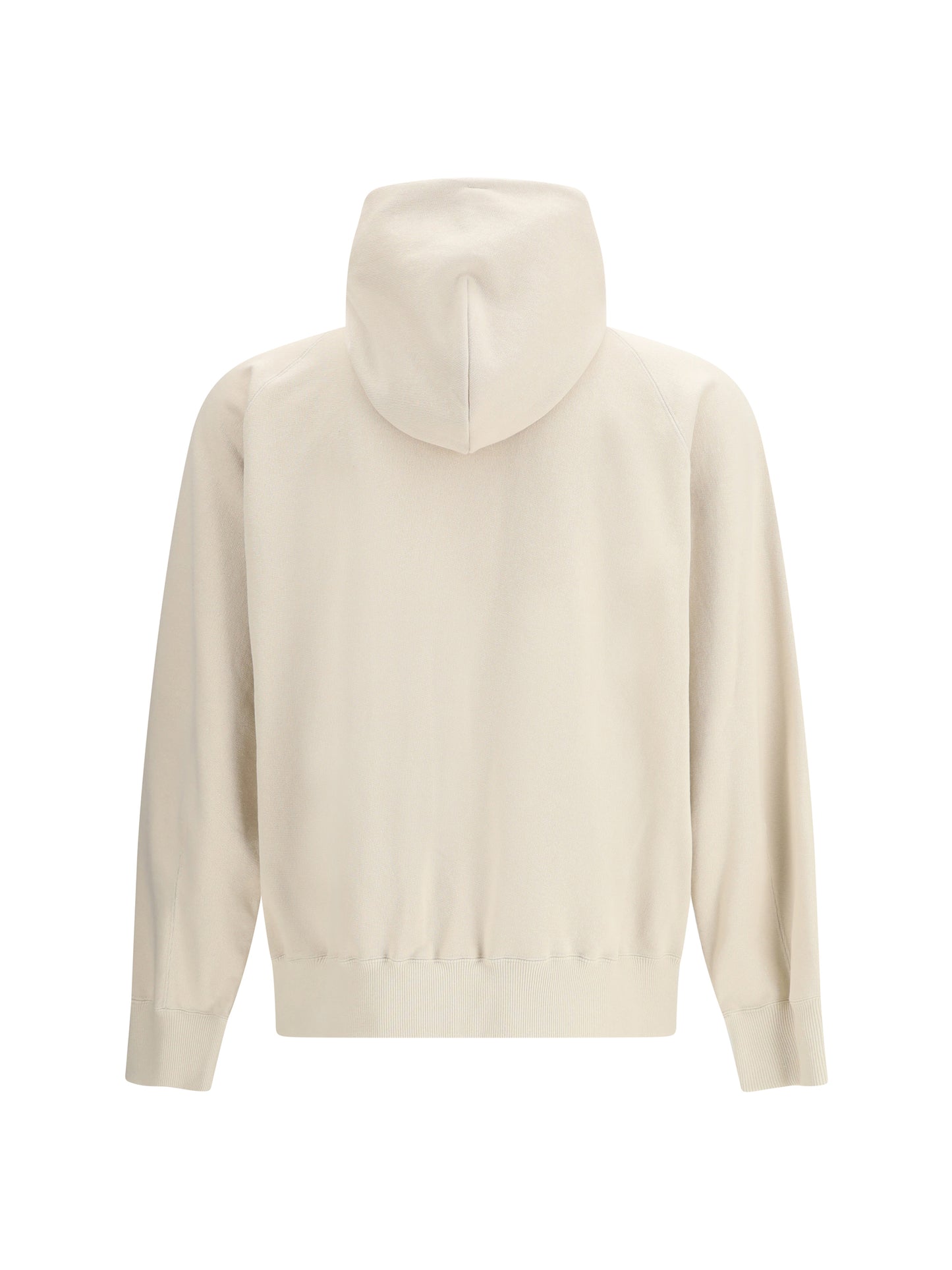 Cotton Jersey Hoodie Ivory