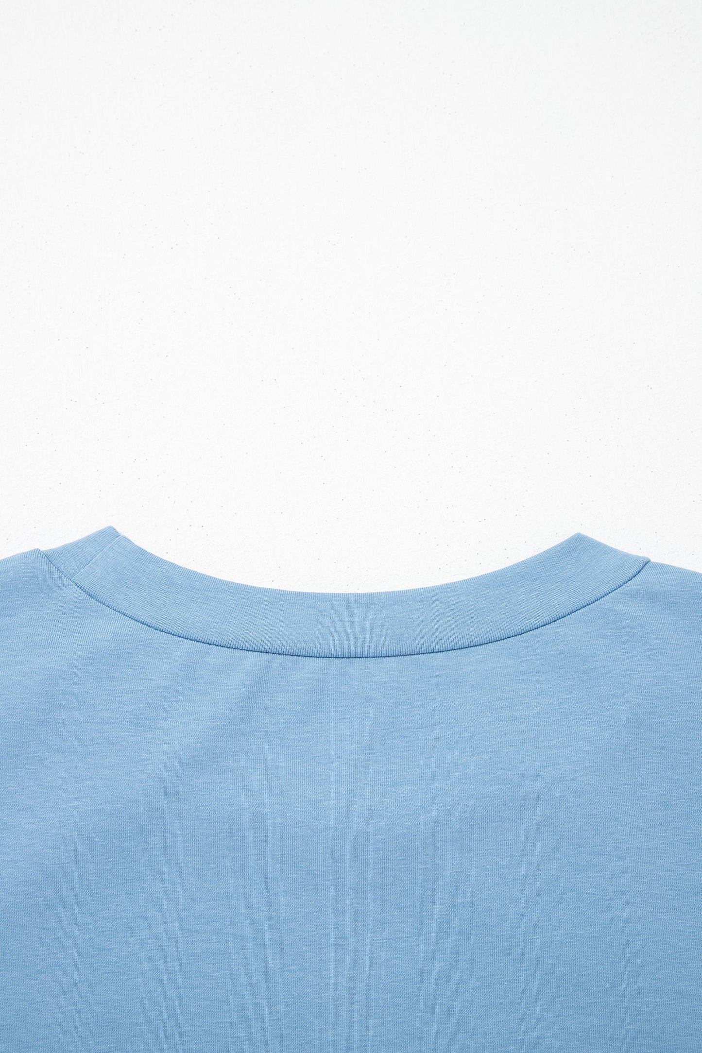 Threaded Pear Henley Short Puff Sleeve Top