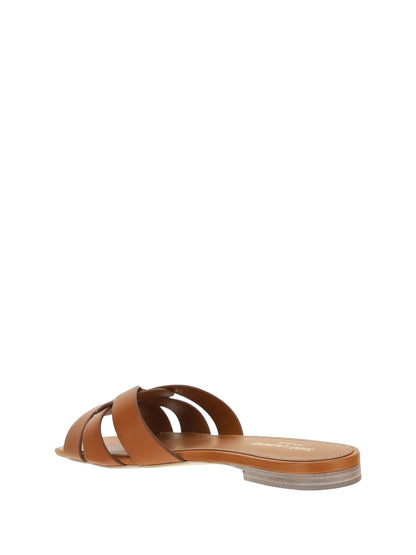 Sandals Calfskin Amber