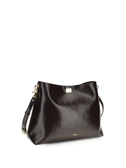 Shoulder Bag Vittoria Chocolate Leather