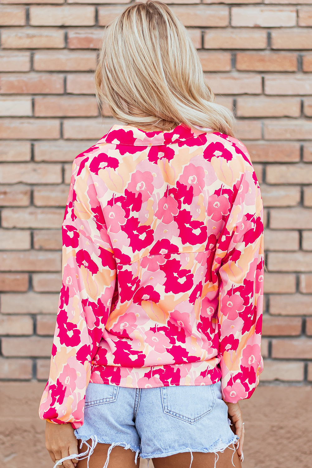 Threaded Pear Tessa Floral Buttoned Shirt