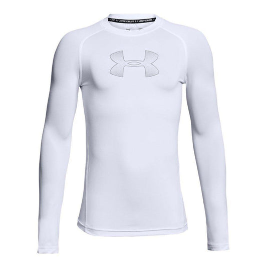 [1289959-101] Youth Under Armour Heat Gear Long Sleeve Shirt - sneakAR