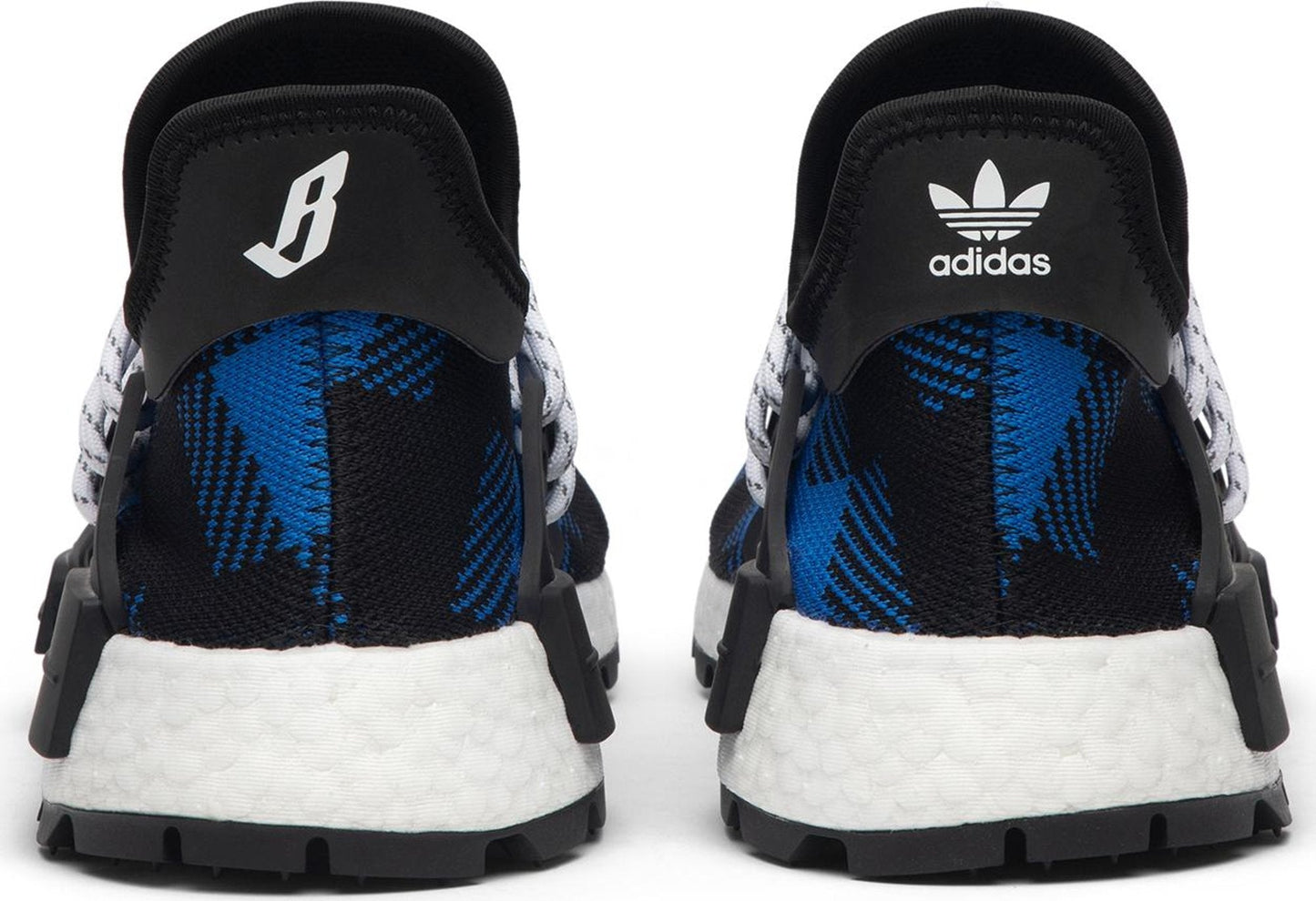 Men's adidas Nmd Hu 'Pharrell X Bbc Blue Plaid'