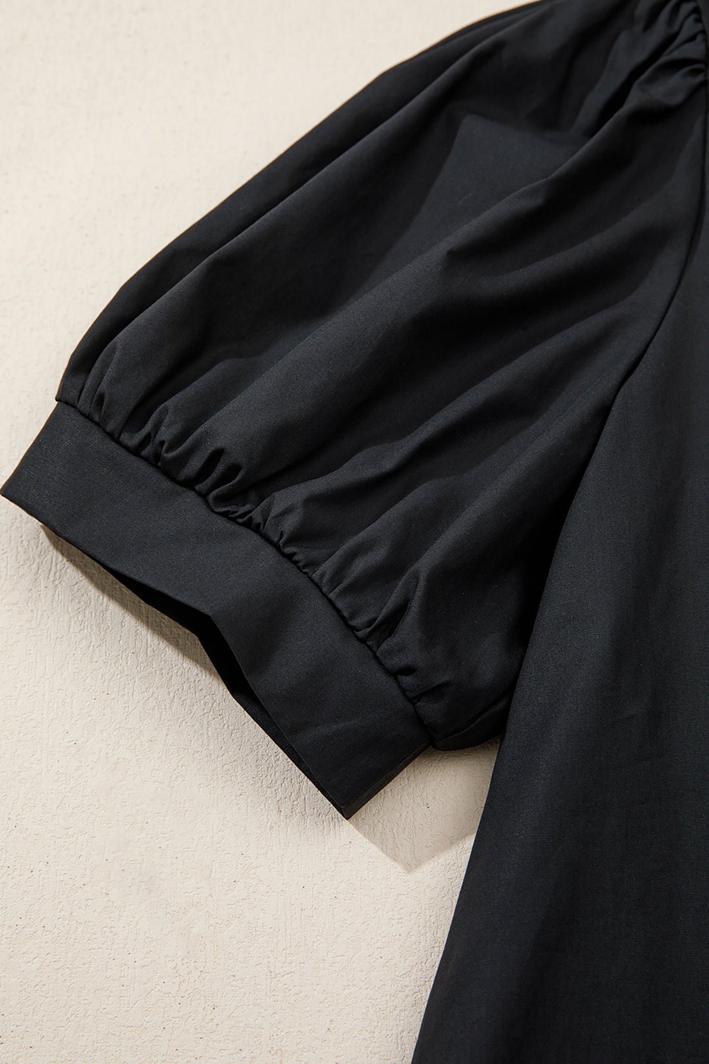 Threaded Pear Raelynn Contrast Embroidered Detail Blouse