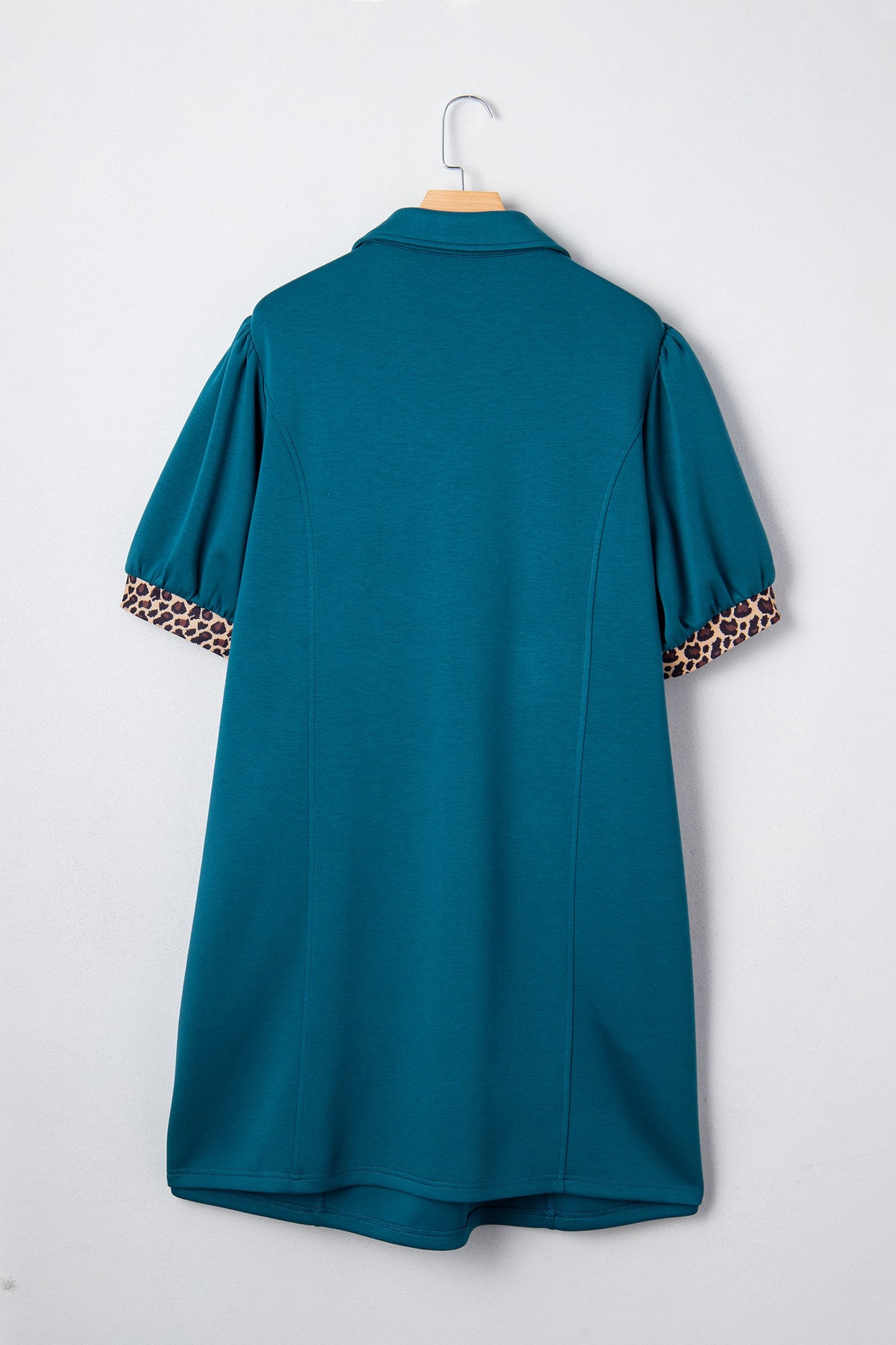 Threaded Pear Keily Zip Collared Mini PLUS Dress