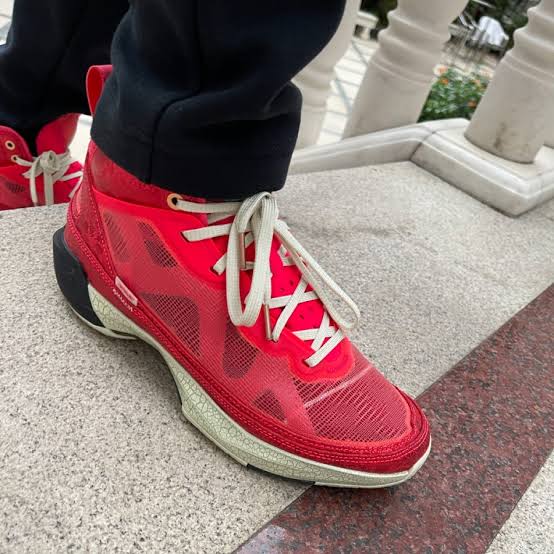 Air Jordan Men's 37 'Rui Hachimura Siren Red' Sneakers