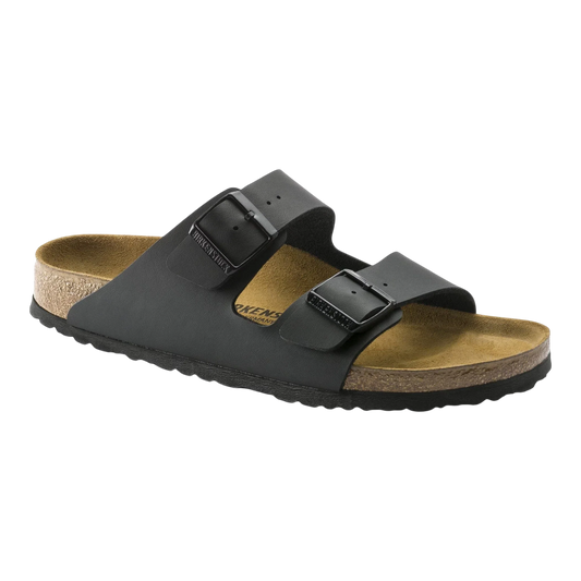Birkenstock Arizona Unisex Sandals — Black Birko-Flor
