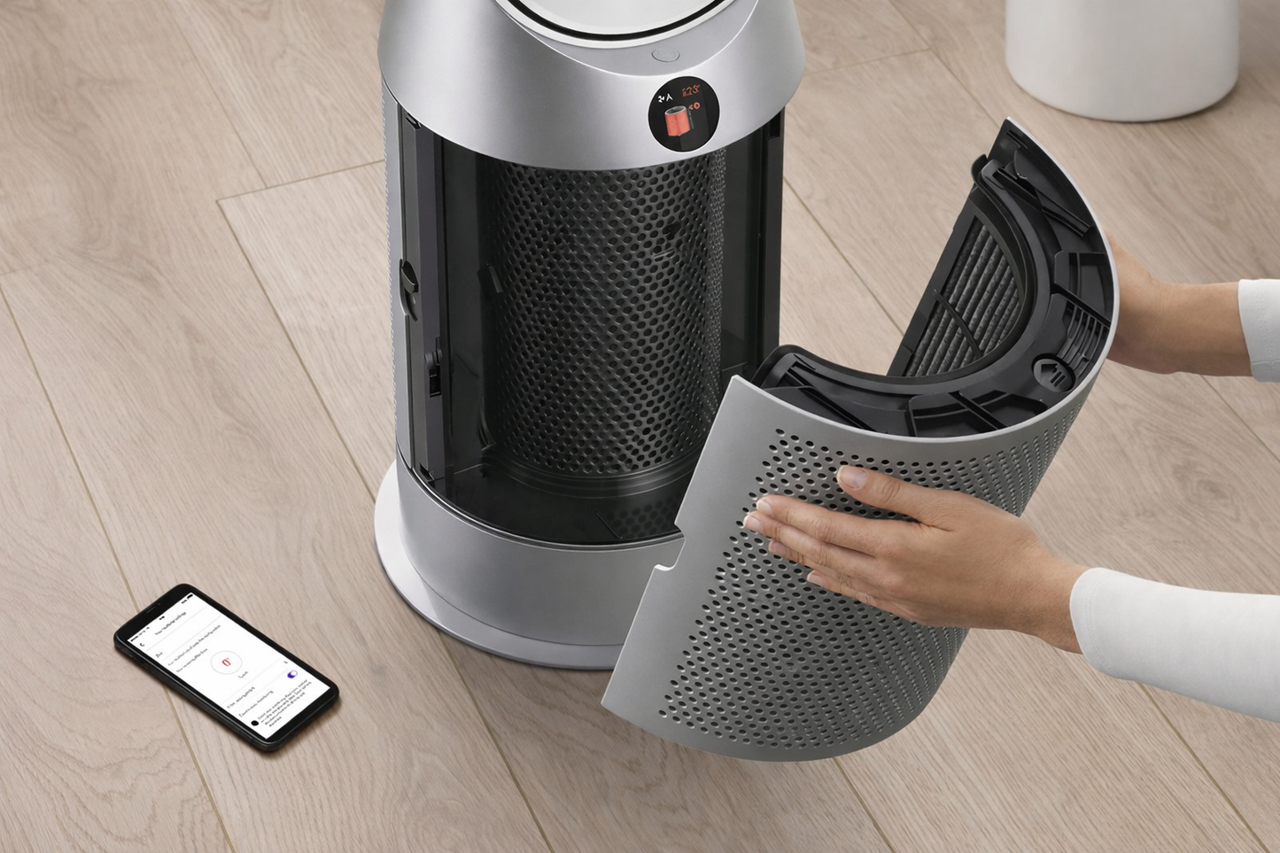 Dyson Air Purifier Hot+Cool HP1 Tower in White