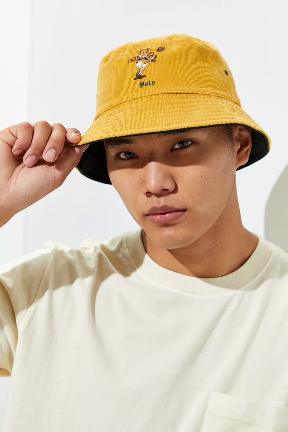 Polo Ralph Lauren Men's Kicker Bear Bucket Hat Hats
