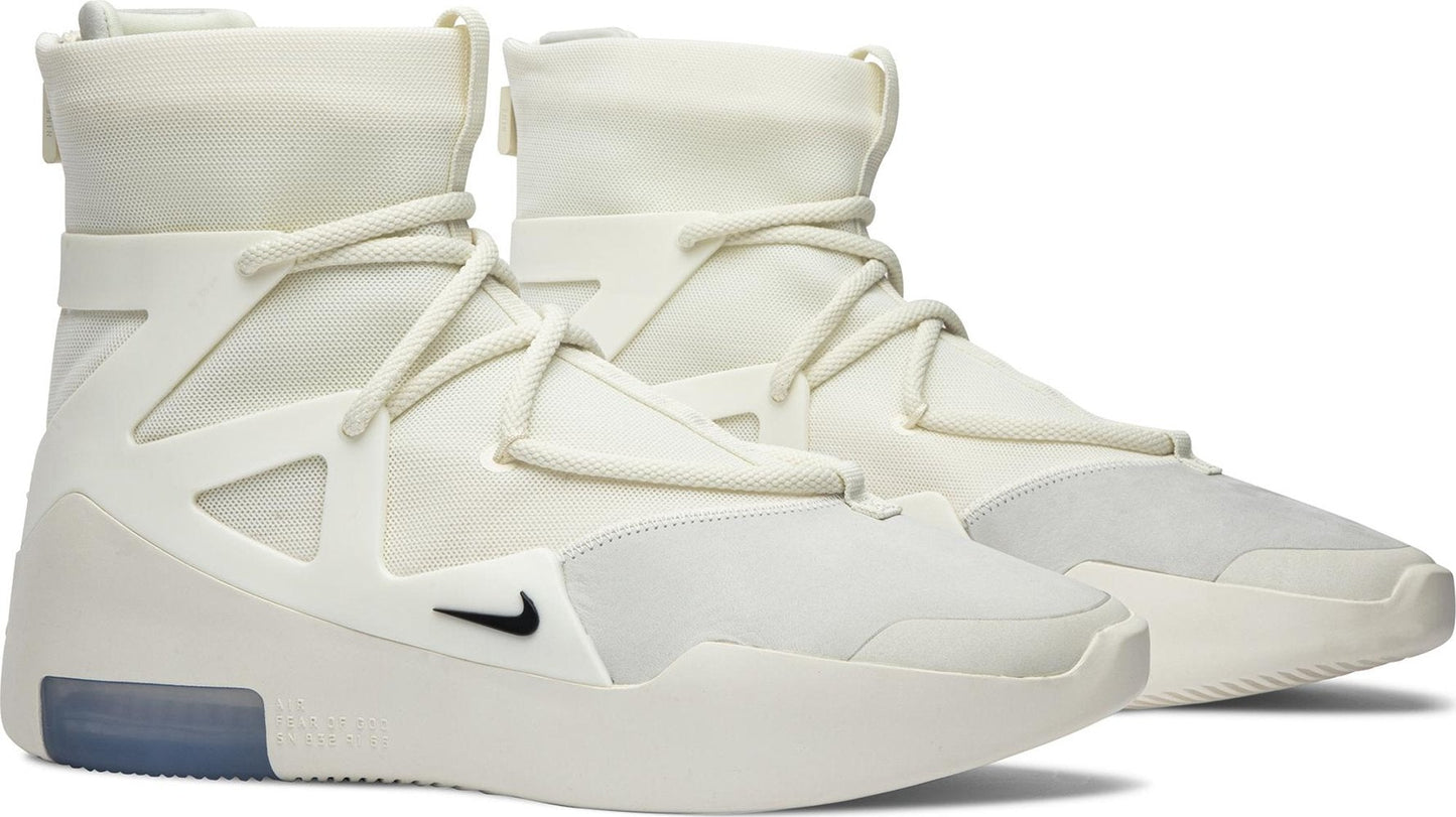 Nike Men's Air Fear Of God 1 'Sail Black' Sneakers
