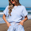 Sky Blue Stripe