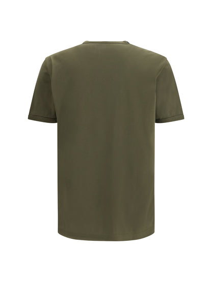 T-Shirt Logo Patch Dark Brown