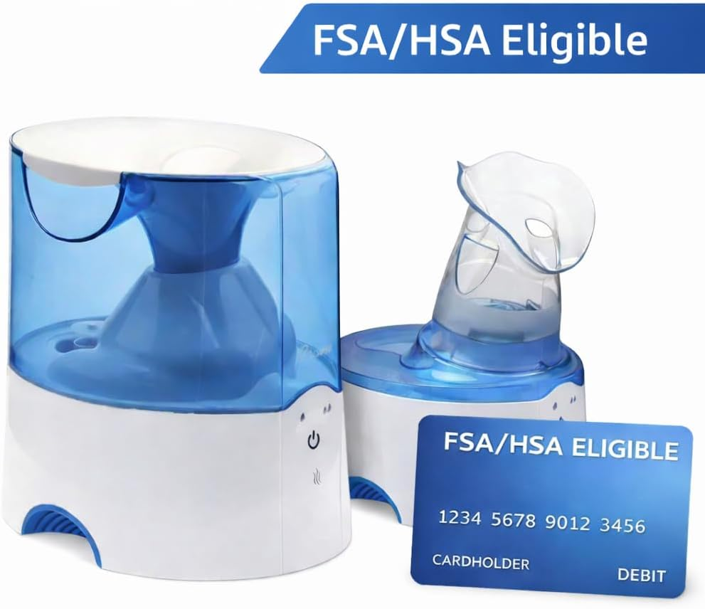 Crane 2-in-1 Warm Mist Humidifier & Personal Steam Inhaler