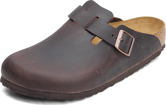 Birkenstock Boston Oiled Leather Clogs