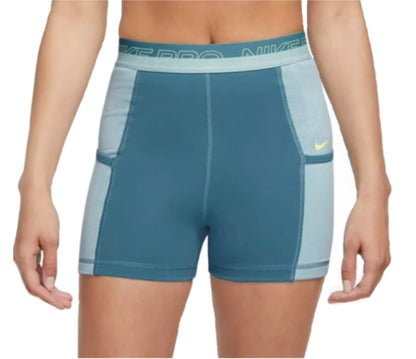 Nike Women's Pro High-Waisted 3" Training Shorts With Pockets Shorts