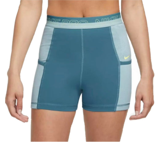 Nike Women's Pro High-Waisted 3" Training Shorts With Pockets Shorts